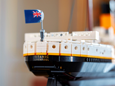 Set LEGO Icons Titanic 10294, model koleksionues, 9090 pjesë, shumëngjyrësh