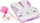 Ditar me çelës STARPAK 526044 Plush Rabbit, me pelush, për kalamaj, shumëngjyrësh