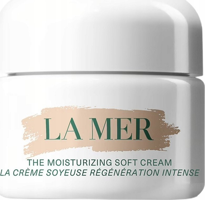 Krem fytyre La Mer The Moisturizing Soft Cream, hidratues i butë, 30 ml, i bardhë