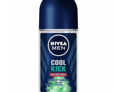 Deodorant roll-on për burra Nivea Men Cool Kick, 48 orë, set 3x50ml