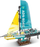Set blloqesh teknike Racing Yacht ZA5296, 675 pjesë, shumëngjyrësh