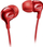 Kufje in-ear Philips SHE3555RD/00, me kabllo, me mikrofon, të kuqe