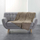 Plaid DOUCEUR D'INTÉRIEUR Flanou, 125 x 150 cm, flanel, taupe