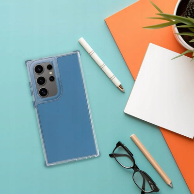 Kapak telefoni Matrix për Samsung Galaxy A55 5G, TPU, blu
