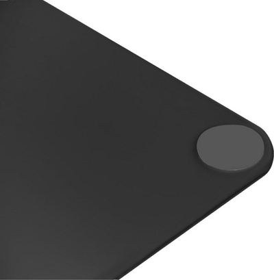 Stendë për toke për tablet Maclean MC-867 B, për iPad Pro 12.9", me bravë sigurie, e zezë