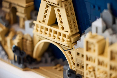 Set ndërtimi Lego Architecture 21064 Paris City of Love, dekorativ, shumëngjyrësh