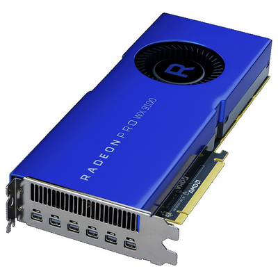 Kartelë grafike AMD Radeon Pro Wx9100, 16GB HBM2