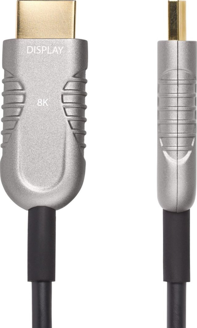 Kabllo HDMI StarTech 2.1 AOC, 15.2m, 8K 60Hz, e zezë