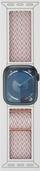 Rrip SWISSTEN Nylon për Appple Watch 42/44/45/49 mm, rozë