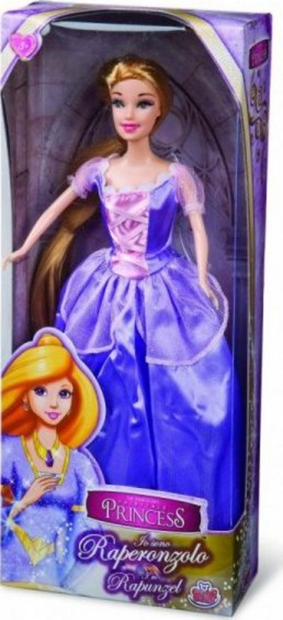 Kукла Giochi Rapunzel, 30cm, со долга коса, виолетова