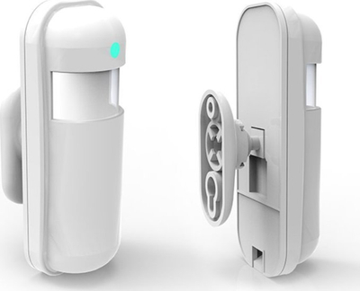 Detektor lëvizjeje McDowell PIR, wireless 433MHz, rreze 12m, i bardhë