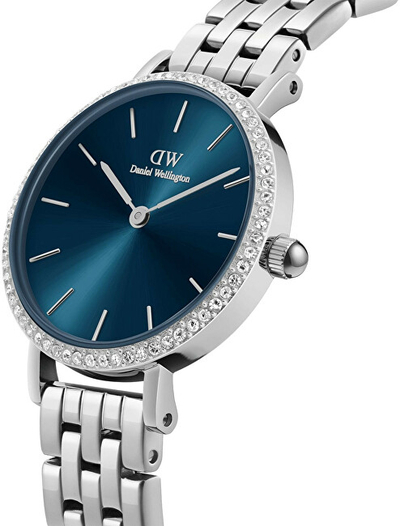 Orë dore për femra Daniel Wellington DW00100664, 28mm, çelik inox, argjendtë