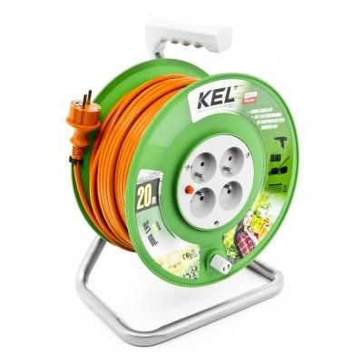 Parazgjedhës në tambur KEL STANDARD LINE, 20m, 3x1mm, i zi