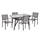 Set kopshti metalik xham (HM11794), gri
