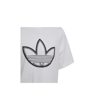 Maicë për fëmijë Adidas, e bardhë