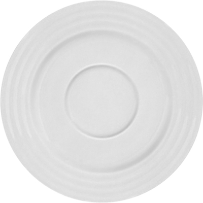 Pjatë nënfilxhani RAK Porcelain Ivoris Rondo BASA13D7, 13 cm, set 12 copë, ivory