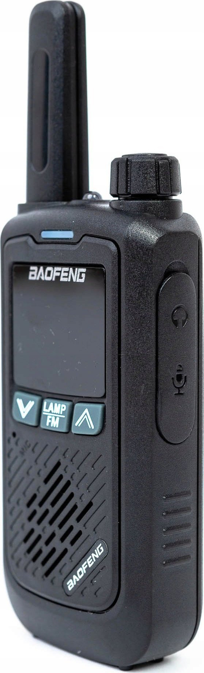 Radiolidhje Baofeng BF-T17, set me 2 copë, 16 kanale PMR, ngjyrë e zezë