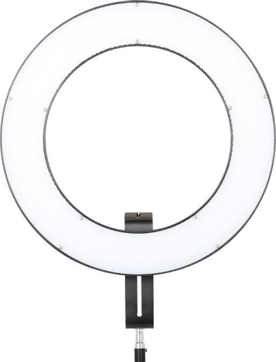 Dritë unazore LED Falcon Eyes DVR-384DVC, 230V, me dimmer, e bardhë