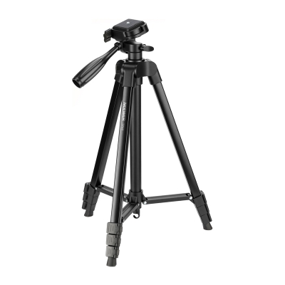 Tripod Neewer TP53, metal i lehtë, me mbajtës telefoni dhe cold shoe, i zi