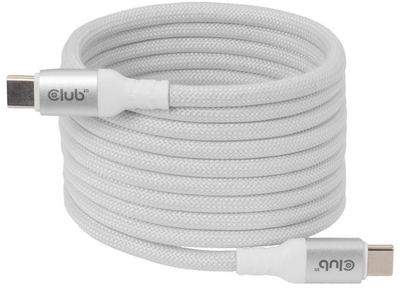 Kabllo magnetike USB C Club 3D CAC 1523, 240W PD 3.1, e bardhë