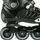 Pâtina inline Nils Extreme Slalom Solid, ABEC9, nr. 39, ngjyrë e zezë