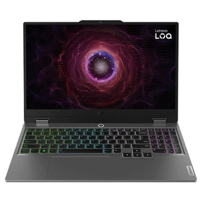 Laptop Lenovo LOQ 15ARP10E, 15.6", AMD Ryzen 5 7235HS, 16GB RAM, 512GB SSD, NVIDIA GeForce RTX 3050 6GB GDDR6, i hirtë