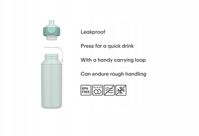 Shishe uji Cool Mint Pop Up, 400ml, mente e gjelbër