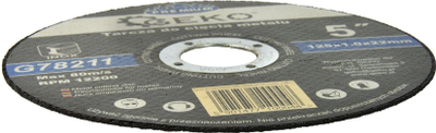 Диск за сечење метал Geko Premium G78211, 125mm, 1.0mm, за INOX