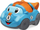 Makina lodër me telekomandë Chicco Turboball Coupé RC, 18m 4v, me efekte zanore, blu portokalli