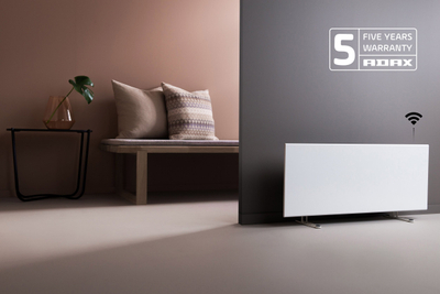 Radiator elektrik panel Adax Neo, 600W, WiFi, i bardh