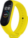 Rrip smart Devia Deluxe Sport për Xiaomi Mi Band 3 4, silikon, e verdhë