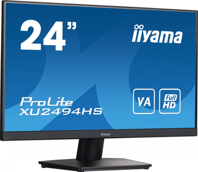 Monitor Iiyama ProLite XU2494HS-B2, 24", Full HD, i zi