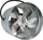 Ventilator industrial AirRoxy aRw160, 160mm, 185m³/h, i bardhë