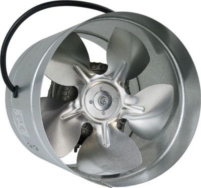 Ventilator industrial AirRoxy aRw160, 160mm, 185m³/h, i bardhë