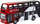 Lodër autobus RC Double Decker me pult, me drita, i kuq i bardhë e i zi