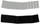 Rrip dobësimi HMS BR114 Slimming Belt, neopren, i zi