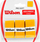 Overgrip tenisi Wilson Pro Soft WRZ4040GO, 3 copë në paketim, thith djersën, portokalli