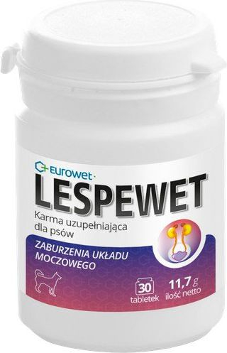 Suplement urinar për qen Eurowet Lespewet, 30 tableta, për sistemin urinar