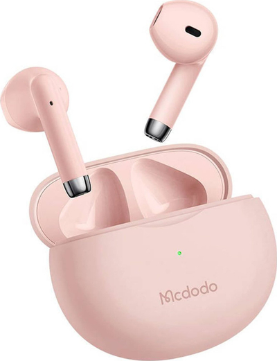 Kufje wireless Mcdodo Dynamic, Bluetooth 5.0, me kuti karikimi, rozë