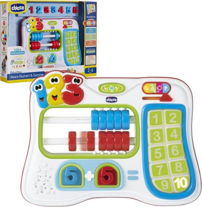 Abakus edukativ Chicco Edu Abacus, me ngjyra
