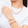 Ora Daniel Wellington Elan Lumine DW00100720, për femra, ari i trëndafiltë