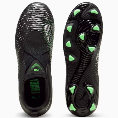 Këpucë futbolli Puma FUTURE 8 MATCH Junior, pa lidhëse, për fushë artificiale, të zeza