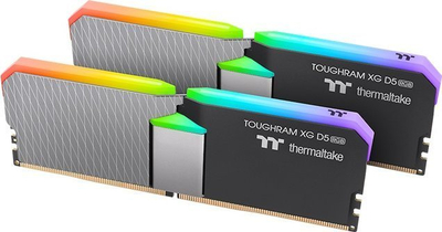Memorie Thermaltake Toughram XG RGB, DDR5, 32 GB, 6600 MHz, CL32, RG33D516GX2-6600C32B