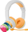 Kufje me mikrofon BuddyPhones Wireless School, Bluetooth, me kabllo 3.5mm, të verdha