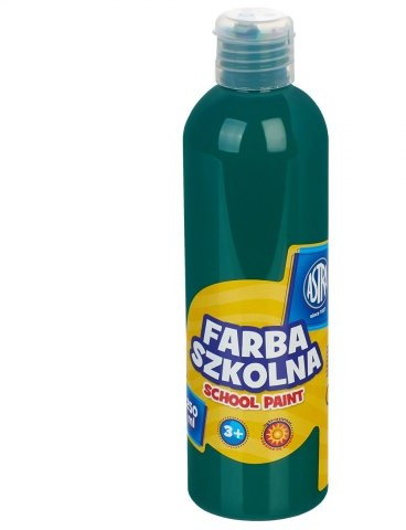 Bojë shkolle Astra School Paint, 250 ml, e gjelbër