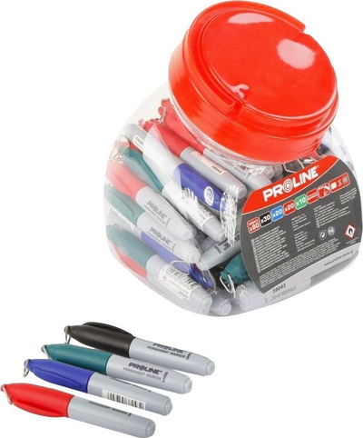 Marker permanent Proline Mini, waterproof, i kuq