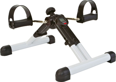Pedaler fitness Tunturi Mini Home, paloset, me ekran dixhital, bardh e zi