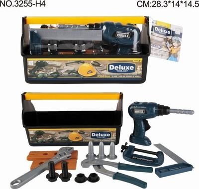 Kuti veglash Maksik Tool Case, plastike, e qëndrueshme, e zezë