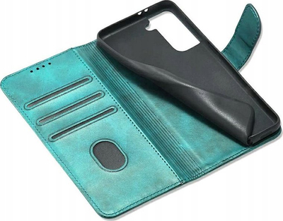Këllëf portofol Marv për Samsung Galaxy M55, me magnet, jeshil