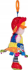Lodër varëse për bebe Dumel Hanging Doll Nicole, me unazë varëse, me copa shumëngjyrëshe, shumëngjyrëshe